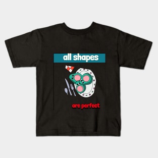 all shapes are perfect Kids T-Shirt